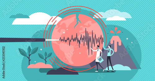 Fotografía Geology vector illustration