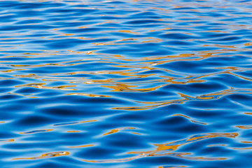 Surface on the pond as a background