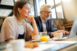 © goodluz - Informal breakfast meeting between salesman and manager