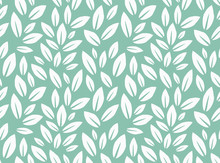 Leaves Pattern. Endless Background. Seamless