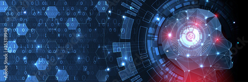 Fotografía  Artificial Intelligence concept