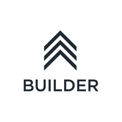 Leinwandbilder - Real Estate Business Logo Template, Building, Property Development, and Construction Logo design inspiration