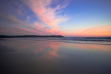 Fototapeta Niebo - Sunset on Beach