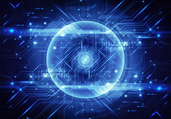 Leinwandbilder - Artistic Abstract 3d Illustration Of A Smooth Ball Of Energy As A Modern Background