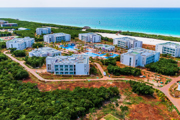 hotels under construction at the cuban northern keys