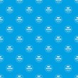© ylivdesign - Shipping service pattern vector seamless blue repeat for any use
