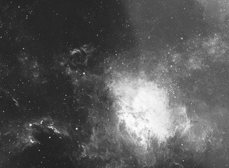 Wall Mural - vintage space and nebula