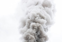 Steam Locomotive Smoke Pollution In Transylvania 