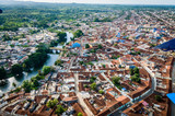 Fototapeta Miasta - Aerial view of Sancti Spiritus city, Cuba