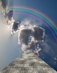 Canvas Print - road to heaven