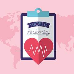 Wall Mural - world health day