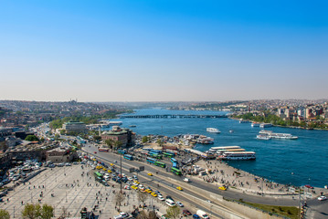 Poster - Istanbul, Turkey, 25 April 2006: Halic, Eminonu