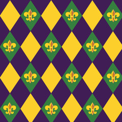 Poster - mardi gras background