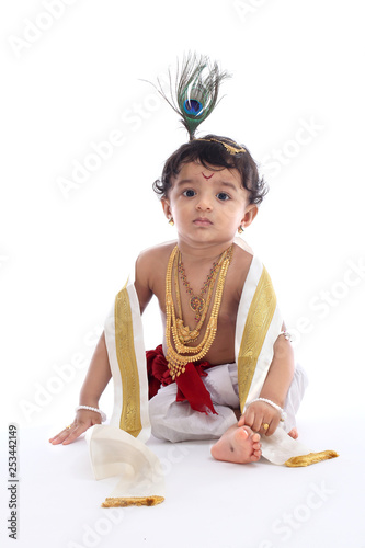 krishna costume for baby boy