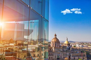 Landmark Guadalajara Central Cathedral (Cathedral of the Assumption of Our Lady) in historic city center