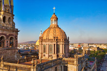 Landmark Guadalajara Central Cathedral (Cathedral Of The Assumption Of Our Lady) In Historic City Center