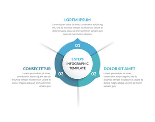 Circle Infographics - Three Elements