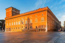 Venezia Palace And Venice Square In Rome