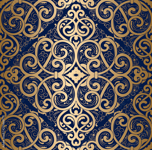 zloty-rocznik-klasyczny-ornament-bezszwowy-adamaszkowy-wzor-elegancka-klasyczna-tekstura-luksusowe-elementy-krolewskie-wiktorianskie-barokowe-nadaje-sie-do-tkanin-tekstyliow-tapet-tlo-wektor-kwiatowy