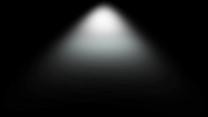 light effect spotlight. spotlight black and white lighting. light effects. isolated on black backgro