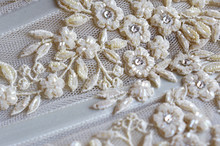 Fine White Lace Embroidery