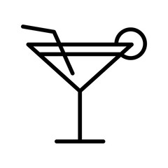 Wall Mural - Illustration  Cocktail Icon