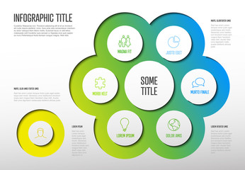 Poster - Multipurpose Infographic template with six elements