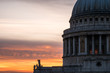 St Pauls Cathedral at Sunset