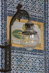 Fototapete - Lantern in Topkapi palace, Istanbul, Turkey