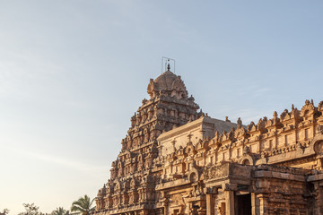 Wall Mural - Airavateswara temple constructed by the Rajaraja Chola II in the 12th century AD. The temple is a recognised UNESCO World heritage monument Kumbakonam,Darasuram,Tamilnadu,india