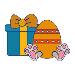 Sticker - Easter day cute cartoons