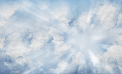 rays in sky