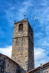 Wall Mural - Church Tower in Castellfollit