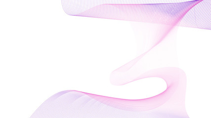 Aufkleber - Abstract background. Techno vector background with soft lines.