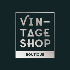 Wall Mural - fashion boutique logo