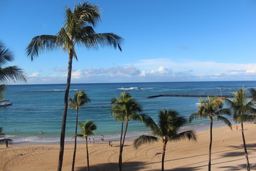 Naklejka na meble hawaii