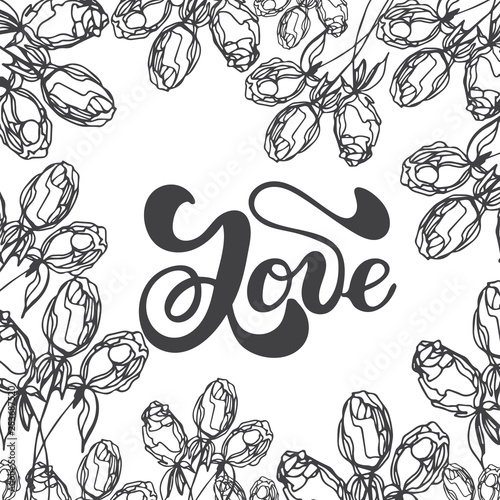 Vector Illustration With Floral Frames For Invitations Cards