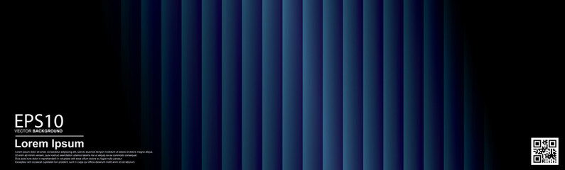 Aufkleber - Abstract vector geometric colorful pattern background. Dark blue / Poster, banner template.