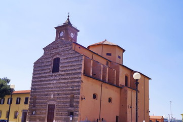 Wall Mural - San Ferdinando church, Livorno, Tuscany, Italy