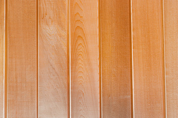 Wooden wall of a traditional Finnish sauna. Background for design