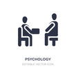 © zaurrahimov - psychology icon on white background. Simple element illustration from People concept.