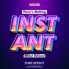 Fototapete - success quote with modern and futuristic font with cool effect 