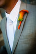 groom boutonniere at wedding