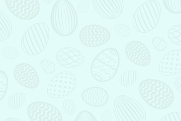 Wall Mural - easter egg pattern. color holiday eggs texture on pastel background. simple abstract decorative temp