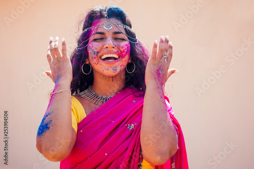 Holi Festival Of Colours Poster Mural XXL