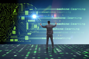 cognitive computing and machine learning concept