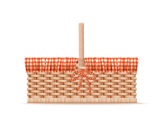 Wall Mural - Rattan Picnic Basket