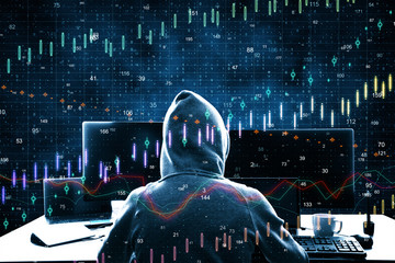 Poster - Investment and criminal concept