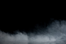 Abstract Smoke On Black Background
