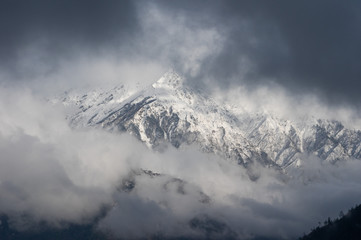 Mountains in the Clouds